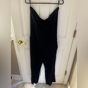Michael Stars Navy Sleeveless Jumpsuit
